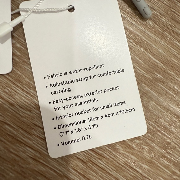 NWT Lululemon Mini Belt Bag in Black - Picture 10 of 10